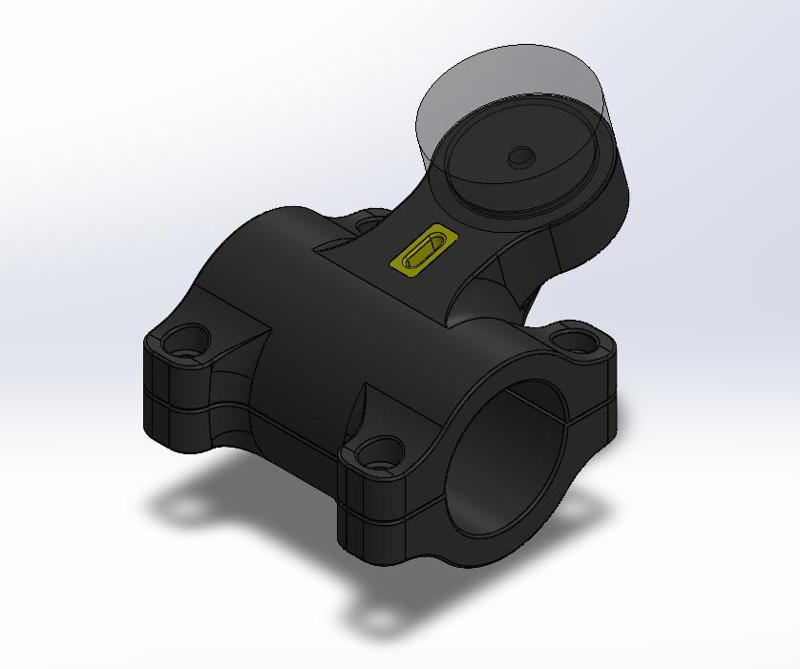 Shapeheart motorcycle phone holder