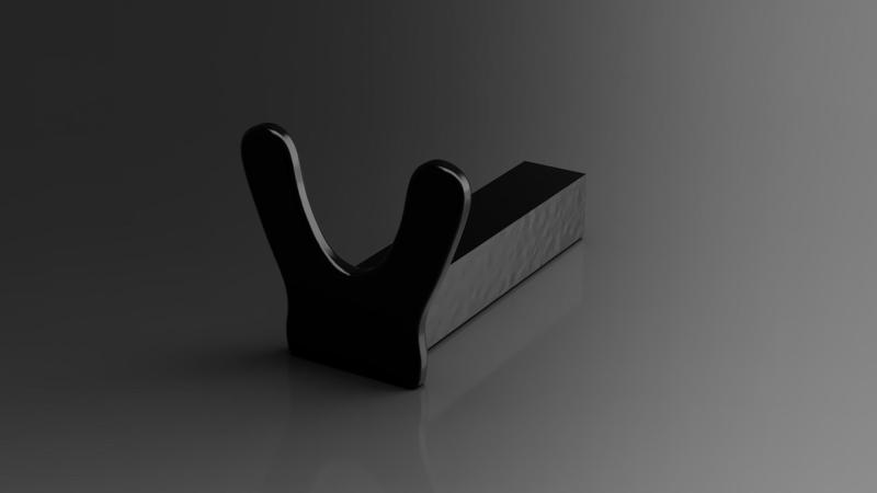 Motorcycle stand head - U-Shape