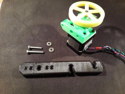 RepRapPro extruder drive. NEMA14.