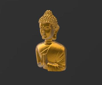Bust Tathagata Buddha praying - WITHOUT SUPPORTS
