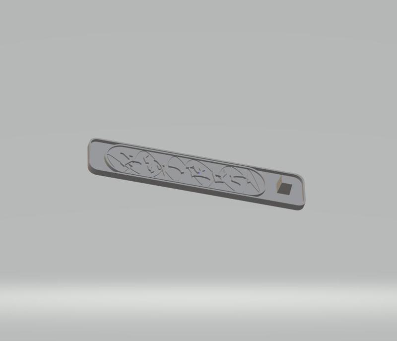 Stargate Cartouche Incense Holder