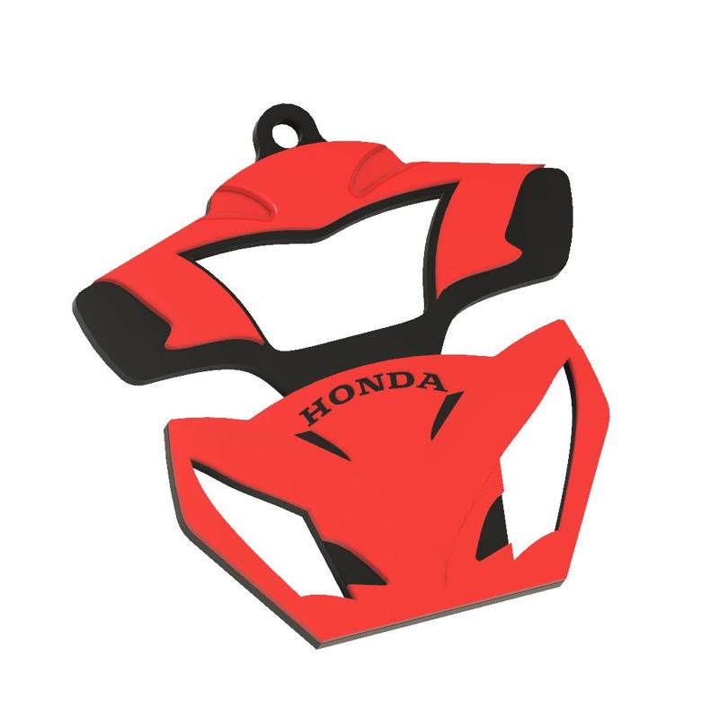 Motorcycle Key Ring Hnda 110 Front