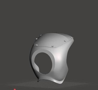 Cafe Racer Front Half Fairing 168- W2-2025