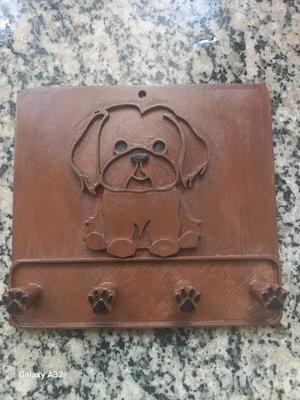Shih Tzu Wall Key Holder 🐾