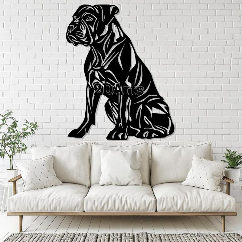 Cane Corso Italiano 2D Wall Art/Window Art
