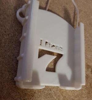 I Phone 7 with bumper  Holder