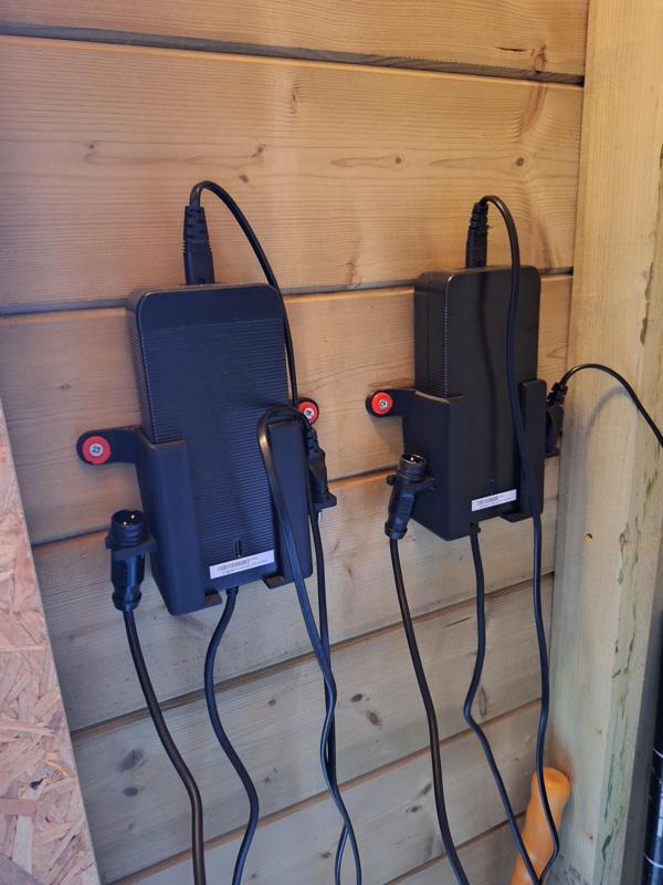 wall bracket for electric bicycle charger