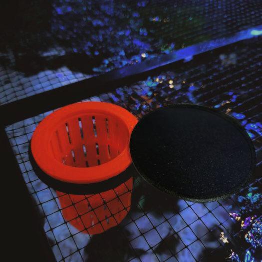 Fish Tank Jump Guard Feeding Portal & Cup