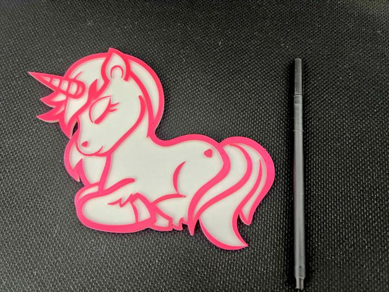 Wall Art: Cute Unicorn