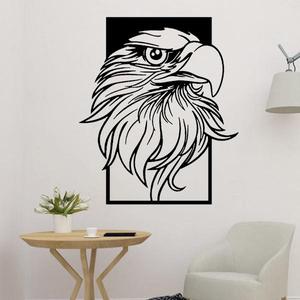 Eagle Head Wall Sculpture 2D