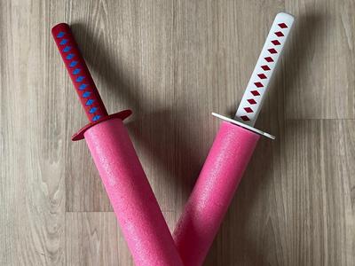Pool noodle sword - Katana