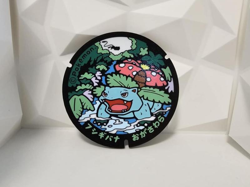 Venusaur Manhole Cover