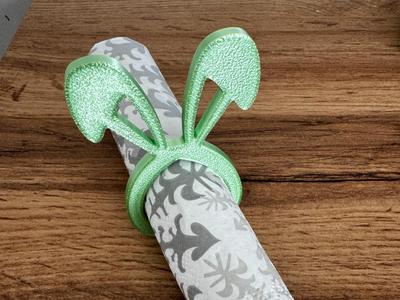 Easter Bunnies Bunny on Napkins