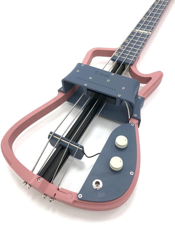 Bass Guitar Kit - Phi-Bass 3D printed Electric 4 String Bass Guitar