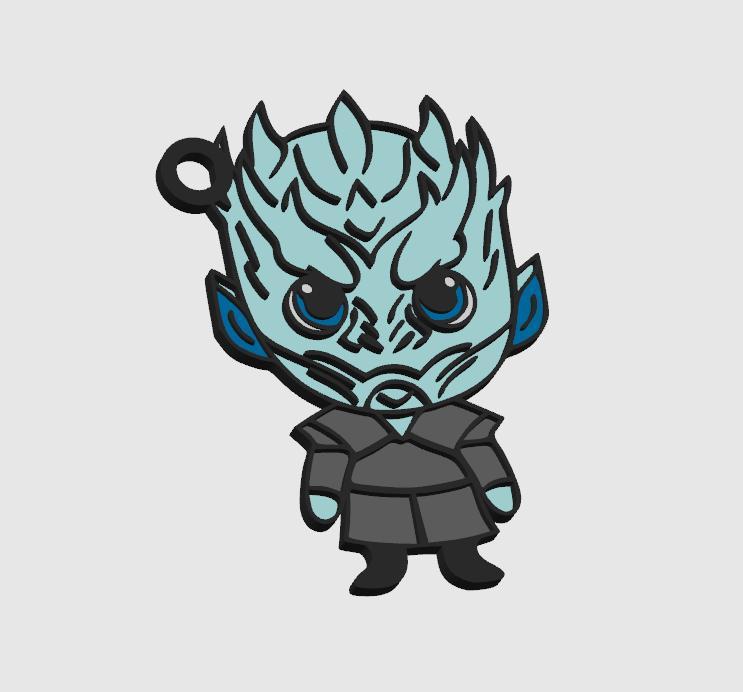 Cute Night king keychain