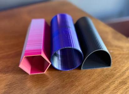 HEX Tube & Arc Hide - 3 Shapes Crested Geckos