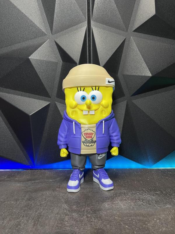 SpongeBob Urban Vibes Multipart ( 3mf )
