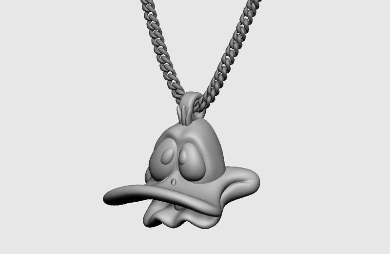 Daffy Duck Pendant