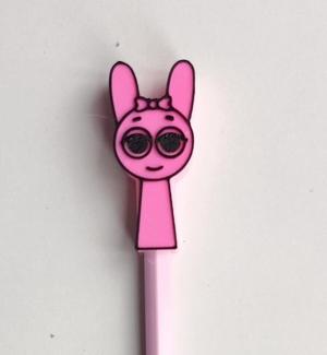 Pencil ornament - Sprunki pink