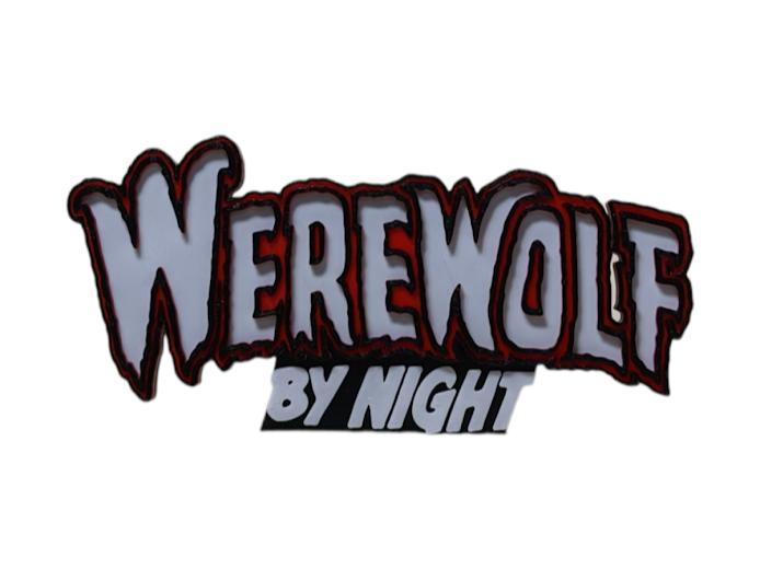 Werewolf by night - Free Standing Logo 