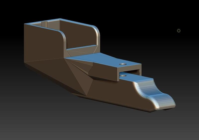 Rostock Max V2 50mm fan shroud