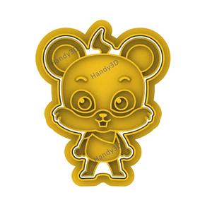 Whiskers babybus COOKIE CUTTER 8cm