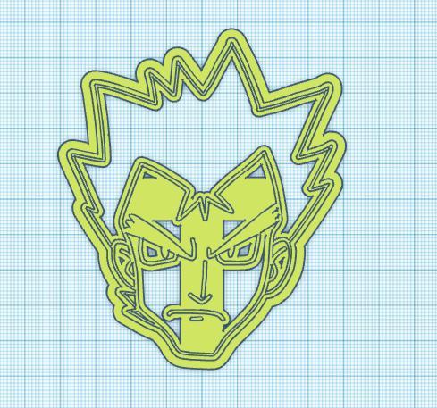 Pokemon: Koga Cookie Cutter