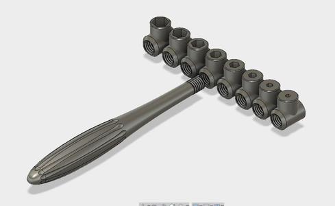 Multi Hex Wrench All Sizes Multitool