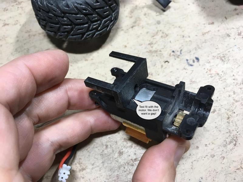 WLtoys 20402 gearbox dirt protector