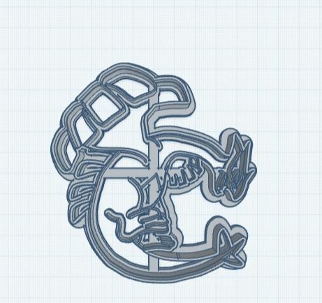 Pokemon: Lugia Cookie Cutter