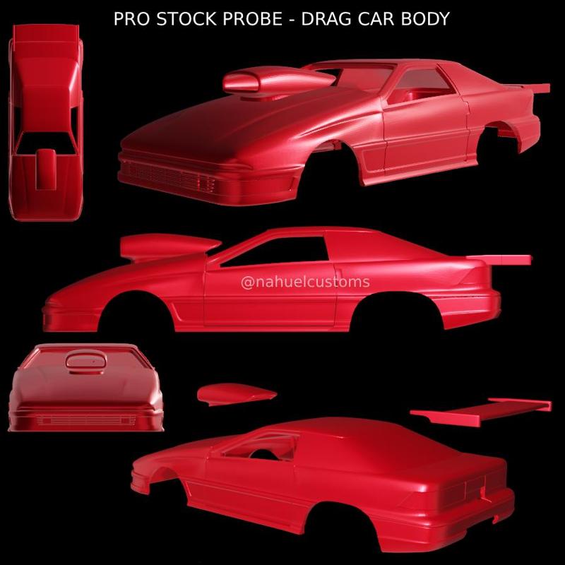 PRO STOCK PROBE - DRAG CAR BODY