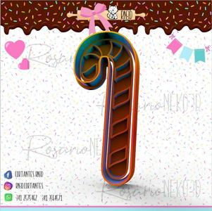 CHRISTMAS CANE cookie cutter - CHRISTMAS CANE ciikie cutter