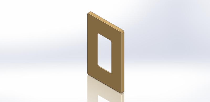 Eaton PJS26W Wallplate