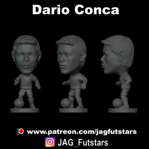 Dário Conca - Soccer Figure