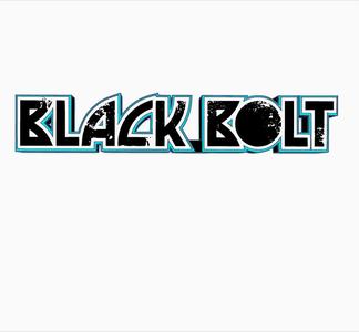 BLACK BOLT Logo Display by MANIACMANCAVE3D