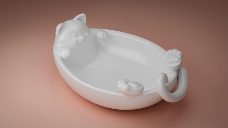 Kitty plate