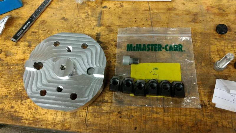 ADAPTER PLATE: KURT HP420 TO HAAS TR160
