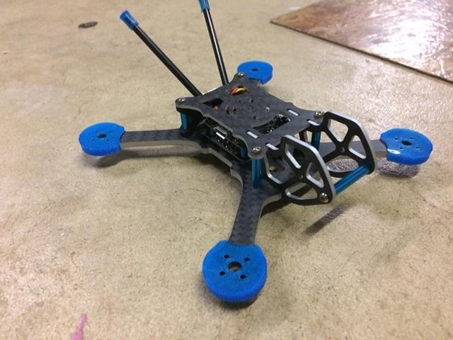 Nemesis X - Antenna Tube Mount and Caps