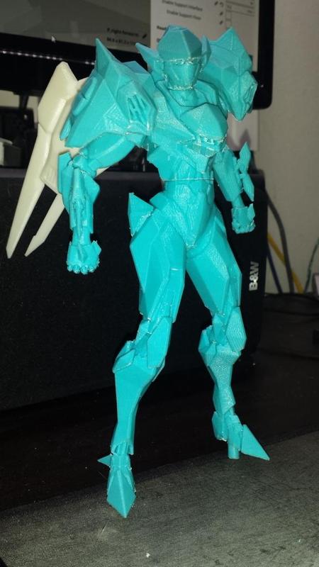 Overwatch - Pharah - Mechaqueen Skin - Split