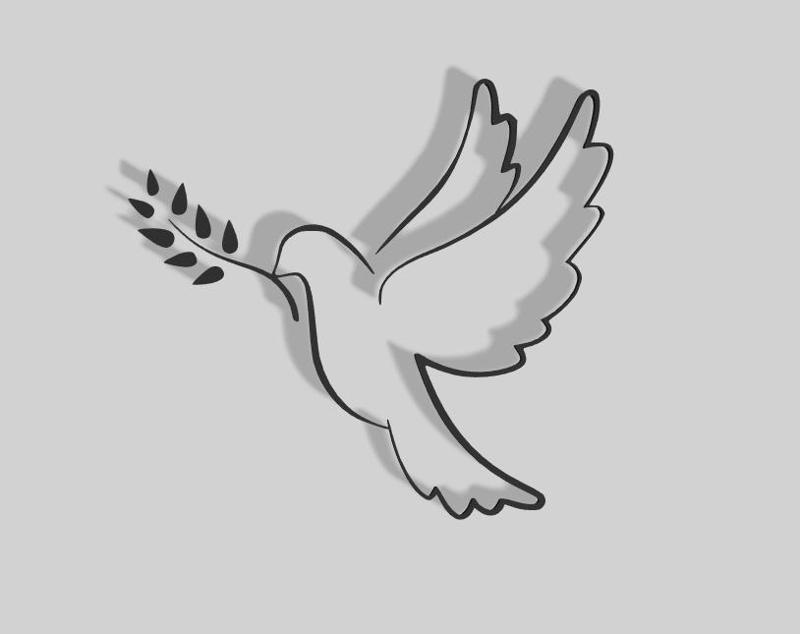 Dove of peace - 2D ART