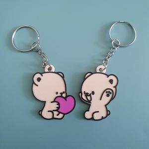 Milk & Mocha Bear couple key chains (OPTION 2)