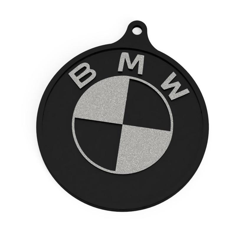 BMW keychain tag