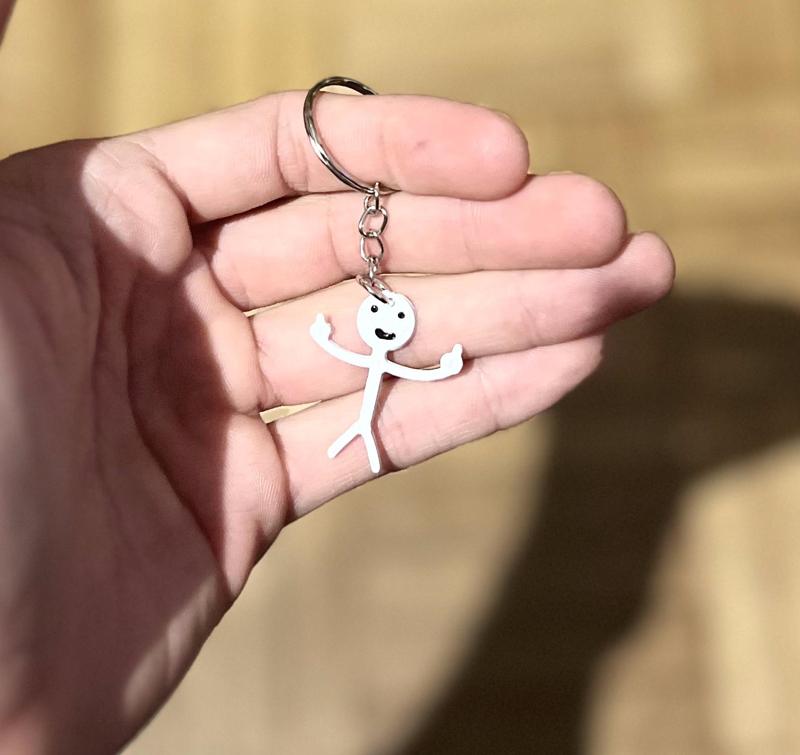 Fuck YOU Keychain // Que te jodan llavero