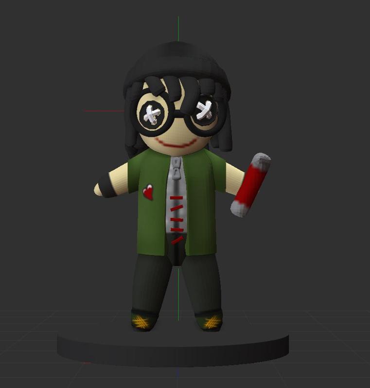 Plush Dr. Kel from Votv