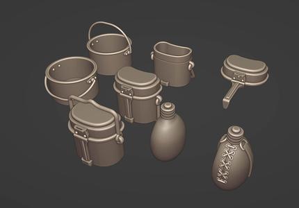 DIORAMA - WW2 Soviet Canteen & Mess - 1/35