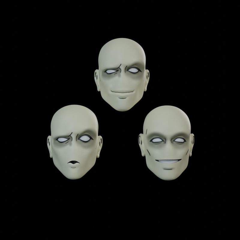 X men 97 Morph Headsculpts
