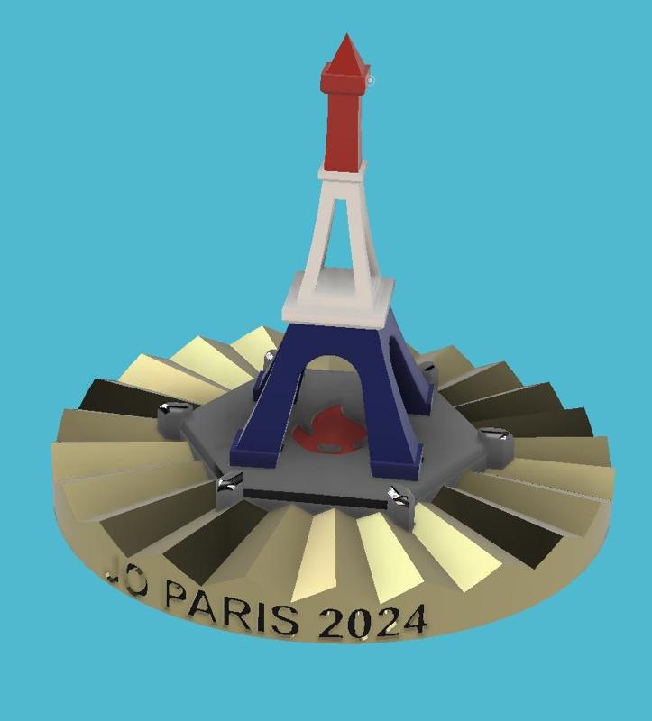Paris 2024 Medal