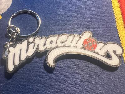 Keychain - Miraculous Logo