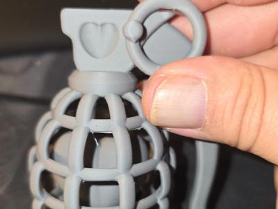 Love Grenade with 3 Hearts