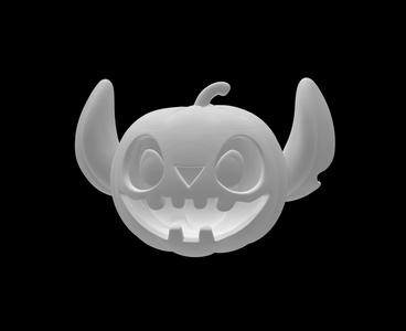 Stitch  Jack O lantern